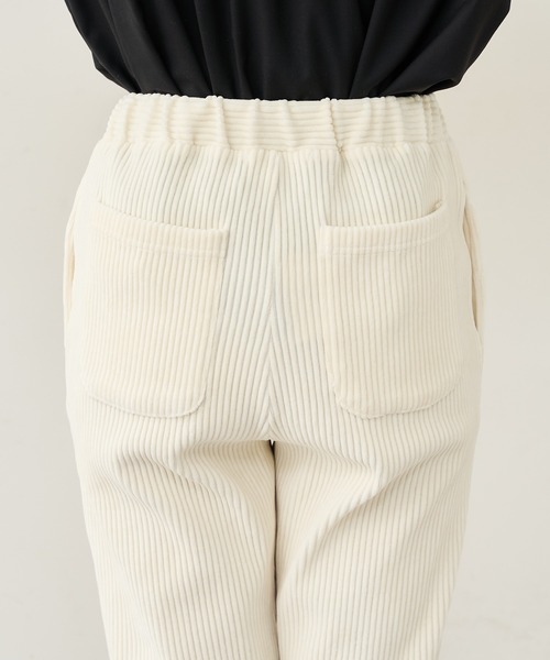 PUAL CE CIN（ピュアルセシン）の「カットコールストレッチパンツ（その他パンツ・レディース・ブラック/グレー/アイボリー・FREE）」の17枚目の写真