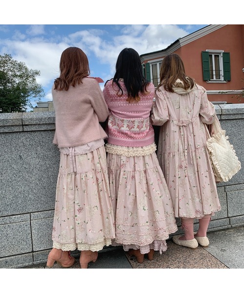 House ワンピース ドレス House ピンクハウス のワンピース ロージーローズプリントワンピース 121fay003 を購入できます Pinkロージーローズプリントワンピース