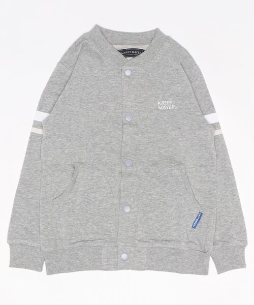 KRIFF MAYER Kid's Collection(クリフメイヤーキッズコレクション)の「チェルシーJK(カーディガン/ボレロ・キッズ・サックスブルー/オレンジ/グレー/ネイビー・170/150/120/140/130/160)」の2枚目の写真