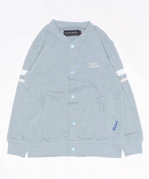 KRIFF MAYER Kid's Collection(クリフメイヤーキッズコレクション)の「チェルシーJK(カーディガン/ボレロ・キッズ・サックスブルー/オレンジ/グレー/ネイビー・170/150/120/140/130/160)」の6枚目の写真