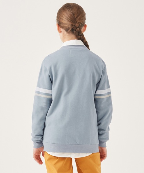 KRIFF MAYER Kid's Collection(クリフメイヤーキッズコレクション)の「チェルシーJK(カーディガン/ボレロ・キッズ・サックスブルー/オレンジ/グレー/ネイビー・170/150/120/140/130/160)」の14枚目の写真