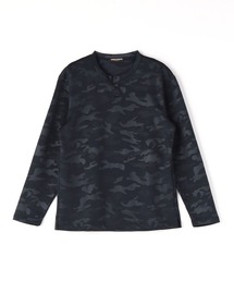 HIDEAWAYS NICOLE（ハイダウェイニコル）の「ダンボール迷彩エンボスプルオーバー（Tシャツ/カットソー）」