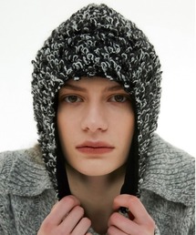 【ESC STUDIO】21FW★ mix knit trooper hat MUSINSA | ESC STUDIO mix knit trooper hat (black)