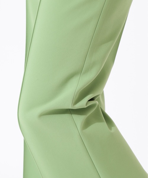 NATURAL BEAUTY BASIC（ナチュラルビューティーベーシック）の「[洗える]ダブルクロスセンターコバパンツ（その他パンツ・レディース・ベージュ/ライトグリーン・MEDIUM/X-SMALL/SMALL）」の8枚目の写真