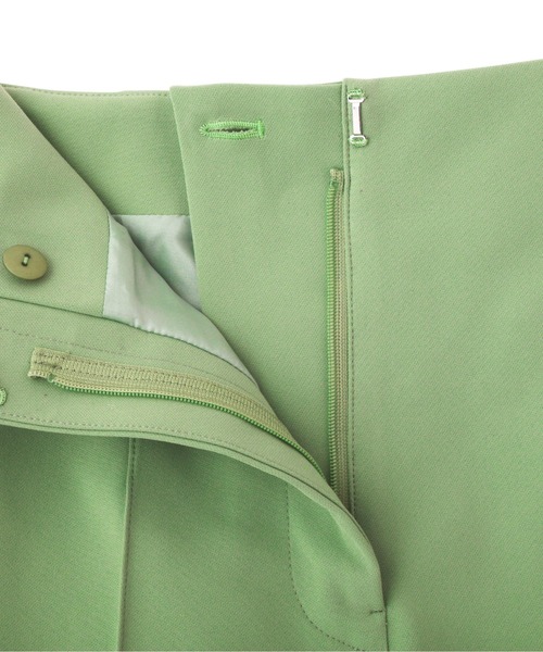 NATURAL BEAUTY BASIC（ナチュラルビューティーベーシック）の「[洗える]ダブルクロスセンターコバパンツ（その他パンツ・レディース・ベージュ/ライトグリーン・MEDIUM/X-SMALL/SMALL）」の14枚目の写真