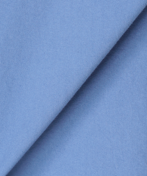 SLOBE IENA（スローブイエナ）の「LE DENIM US OXプチボタンダウンシャツ◆（シャツ/ブラウス・レディース・ピンク/サックスブルー系・FREE）」の5枚目の写真