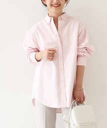 SLOBE IENA | LE DENIM US OXプチボタンダウンシャツ【洗濯機使用可能】◆(シャツ/ブラウス)