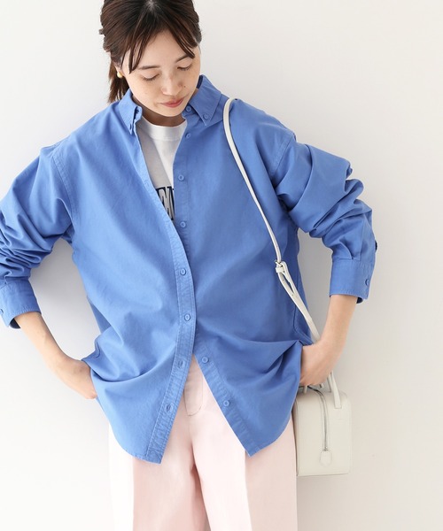 オンラインショップ SLOBE IENA（スローブイエナ）の「LE OXプチボタン US DENIM トップス