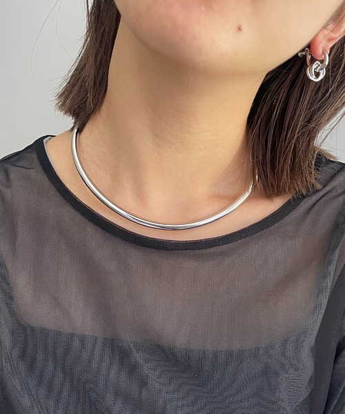 GOLDY(ゴールディ)の「〈GOLDY/ゴールディ〉カービーネックカフ(ネックレス・レディース・シルバー/ゴールド・FREE)」の18枚目の写真