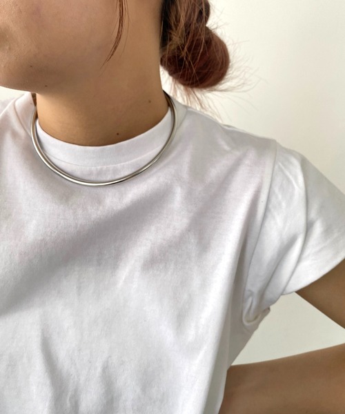 GOLDY(ゴールディ)の「〈GOLDY/ゴールディ〉カービーネックカフ(ネックレス・レディース・シルバー/ゴールド・FREE)」の5枚目の写真