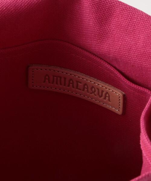 Steven Alan(スティーブンアラン)の「<AMIACALVA × Steven Alan>CANVAS SHOULDER BAG SMALL/ショルダーバッグ(ショルダーバッグ・レディース・ピンク・FREE)」の2枚目の写真