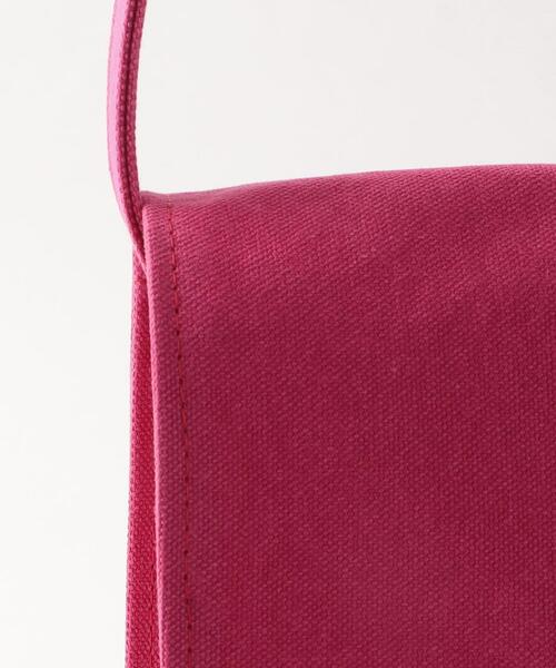 Steven Alan(スティーブンアラン)の「<AMIACALVA × Steven Alan>CANVAS SHOULDER BAG SMALL/ショルダーバッグ(ショルダーバッグ・レディース・ピンク・FREE)」の9枚目の写真
