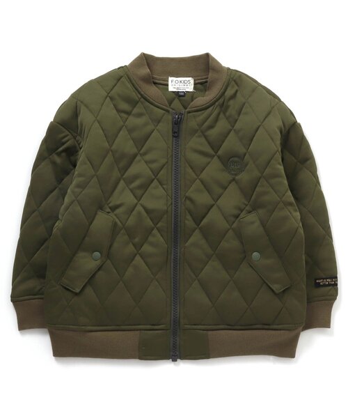 F.O.KIDS（エフオーキッズ）の「キルトジャケット（その他アウター・キッズ・カーキ/ベージュ/ネイビー・120/140/90/95/80/100/110/130）」の6枚目の写真