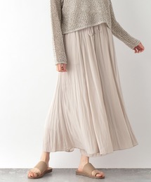 GLOBAL WORK | サラサラサテンフレアワイドパンツ/255806(その他パンツ)