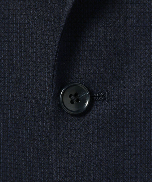 B:MING by BEAMS(ビーミングバイビームス)の「B:MING by BEAMS / NOMAD ホームスパンプリント ジャケット (セットアップ対応)(スーツジャケット・メンズ・チャコールグレー/ネイビー・44/46/48/50)」の18枚目の写真