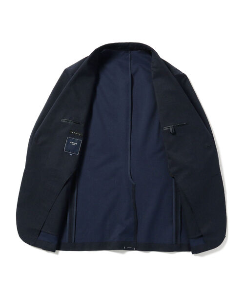 B:MING by BEAMS(ビーミングバイビームス)の「B:MING by BEAMS / NOMAD ホームスパンプリント ジャケット (セットアップ対応)(スーツジャケット・メンズ・チャコールグレー/ネイビー・44/46/48/50)」の19枚目の写真