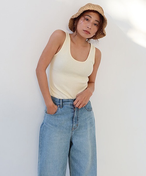 CREDONA（クレドナ）の「デザインストローHAT（ハット・レディース・ベージュ/ブラウン・FREE）」の13枚目の写真