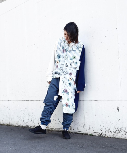 rovtski（ロフトスキー）の「SHARE ROOMSLONG HOOD SHIRT/シェアルームス オーバーサイズ ロングフードシャツ（シャツ/ブラウス・メンズ・ブルー系その他/ブルー系その他2・FREE）」の13枚目の写真