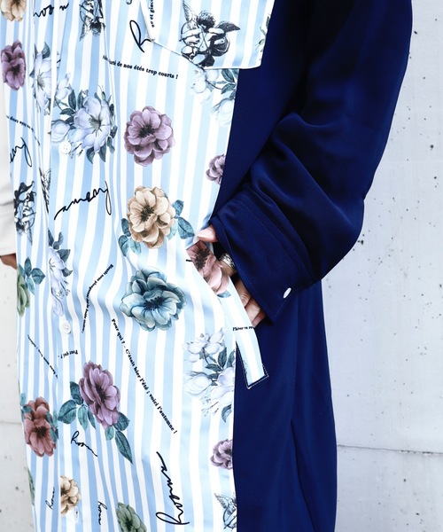 rovtski（ロフトスキー）の「SHARE ROOMSLONG HOOD SHIRT/シェアルームス オーバーサイズ ロングフードシャツ（シャツ/ブラウス・メンズ・ブルー系その他/ブルー系その他2・FREE）」の17枚目の写真