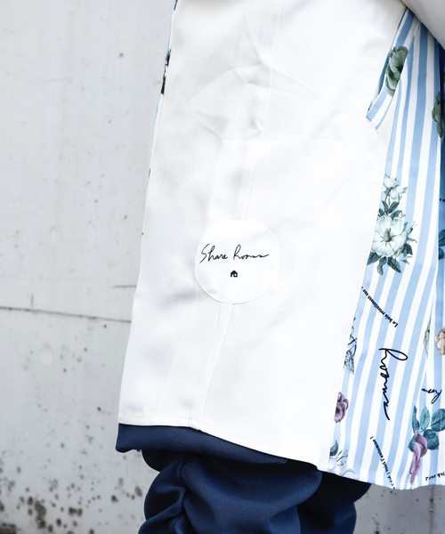 rovtski（ロフトスキー）の「SHARE ROOMSLONG HOOD SHIRT/シェアルームス オーバーサイズ ロングフードシャツ（シャツ/ブラウス・メンズ・ブルー系その他/ブルー系その他2・FREE）」の21枚目の写真