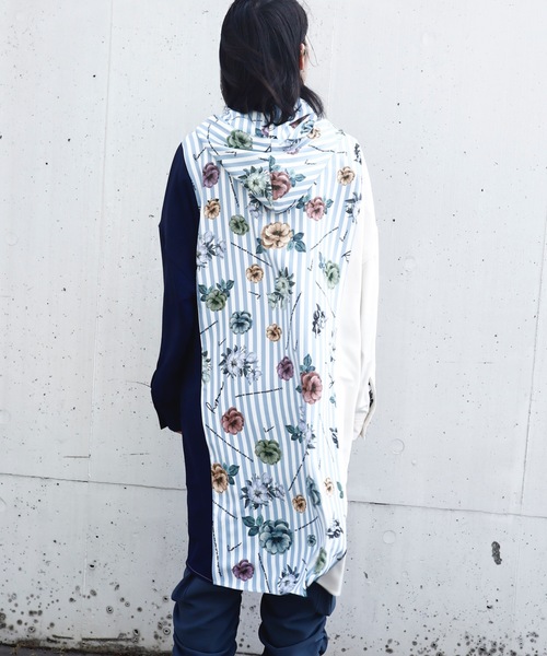 rovtski（ロフトスキー）の「SHARE ROOMSLONG HOOD SHIRT/シェアルームス オーバーサイズ ロングフードシャツ（シャツ/ブラウス・メンズ・ブルー系その他/ブルー系その他2・FREE）」の22枚目の写真