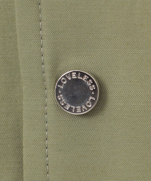 LOVELESS（ラブレス）の「【UNISEX】ブッシュマン コート（その他アウター・メンズ・ライトグリーン/ベージュ系その他・S/M/L）」の9枚目の写真