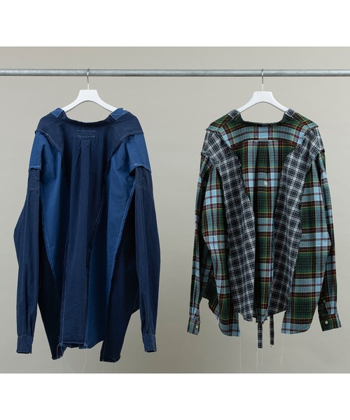 DISCOVERED ディスカバード　ラルフローレン リメイク　シャツ DISCOVERED（ディスカバード）の「DISCOVERED ディスカバード