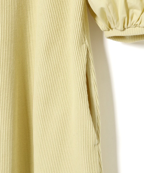 ADAM ET ROPE'（アダムエロペ）の「【一部直営店舗・WEB限定】ボタンディテールワンピース（ワンピース・レディース・チャコールグレー/ブラック/クリーム・FREE）」の16枚目の写真