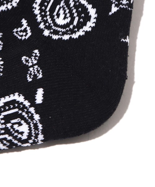 atmos pink（アトモスピンク）の「atmos PAISLEY SOCKS / アトモス ペイズリー ソックス（ソックス/靴下・メンズ・ホワイト/ブラック/ネイビー/グレー/ベージュ/ブルー・26-28cm）」の12枚目の写真