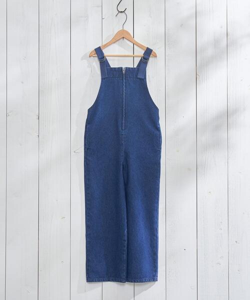 coen（コーエン）の「【coen キッズ/ジュニア】テープストラップオーバーオール（サロペット/オーバーオール・キッズ・ナチュラル/コバルトブルー・110/130/150）」の12枚目の写真