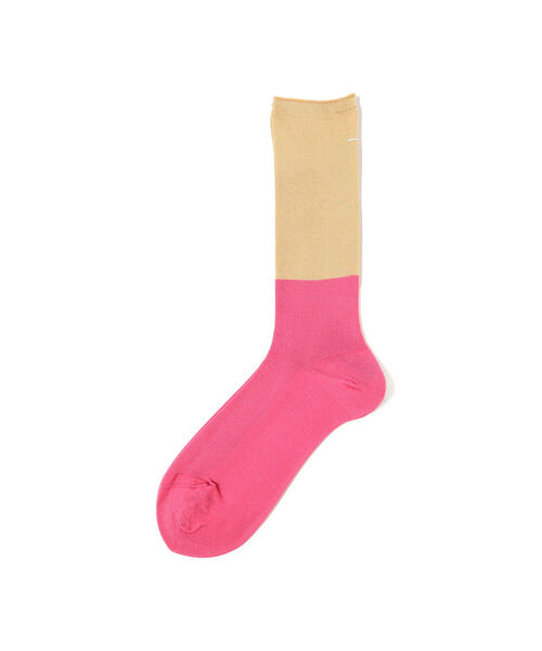 BEAMS LIGHTS（ビームスライツ）の「ANTIPAST / 2TONE SOCKS（ソックス/靴下・レディース・グレー/ピンク/ブルー・ONE SIZE）」の3枚目の写真