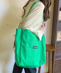 カラフル キャンバス ビッグトートバッグ