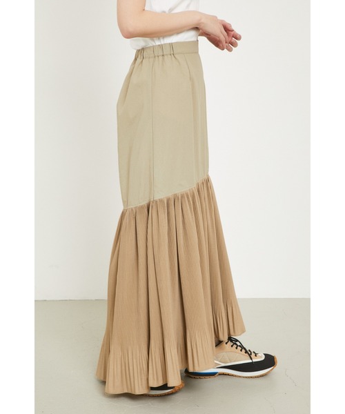 HeRIN.CYE　ヘリンドットサイ　アシンメトリーチェック　スカート HeRIN.CYE ヘリンドットサイ アシンメトリーチェック スカート