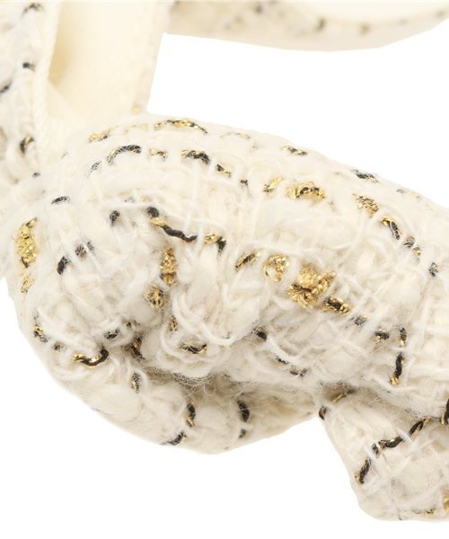 Lara&Heart（ララアンドハート）の「ツイードカチューシャ（カチューシャ・レディース・ホワイト/ブラック/ブラック×ホワイト・FREE）」の8枚目の写真