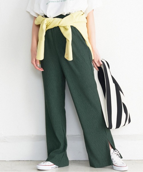 ⭐️新品⭐️定価3万5千円♡ドゥーズィエムクラス COCOパンツ グリーン ⭐️新品⭐️定価3万5千円♡ドゥーズィエムクラス COCOパンツ グリーン