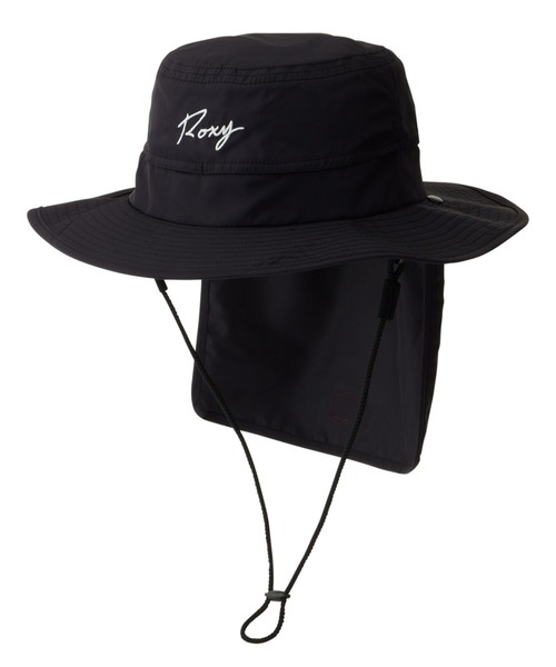 ROXY（ロキシー）の「UV SURFCAMP HAT/ロキシーサーフハット（ハット・レディース・ブラック/ベージュ/グリーン・FREE）」の2枚目の写真