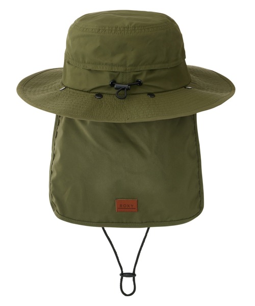 ROXY（ロキシー）の「UV SURFCAMP HAT/ロキシーサーフハット（ハット・レディース・ブラック/ベージュ/グリーン・FREE）」の8枚目の写真