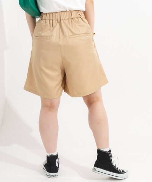 nemne store(ネンネストア)の「デザインベルトハーフパンツ(その他パンツ・レディース・ブラック/ベージュ/グリーン・フリー)」の5枚目の写真