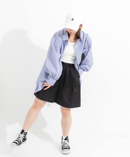 nemne store(ネンネストア)の「デザインベルトハーフパンツ(その他パンツ・レディース・ブラック/ベージュ/グリーン・フリー)」の20枚目の写真
