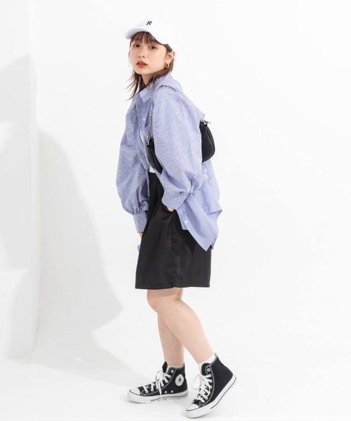 nemne store(ネンネストア)の「デザインベルトハーフパンツ(その他パンツ・レディース・ブラック/ベージュ/グリーン・フリー)」の21枚目の写真
