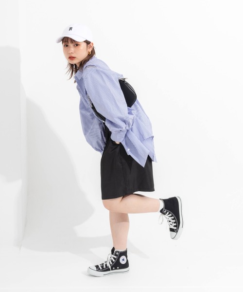 nemne store(ネンネストア)の「デザインベルトハーフパンツ(その他パンツ・レディース・ブラック/ベージュ/グリーン・フリー)」の22枚目の写真