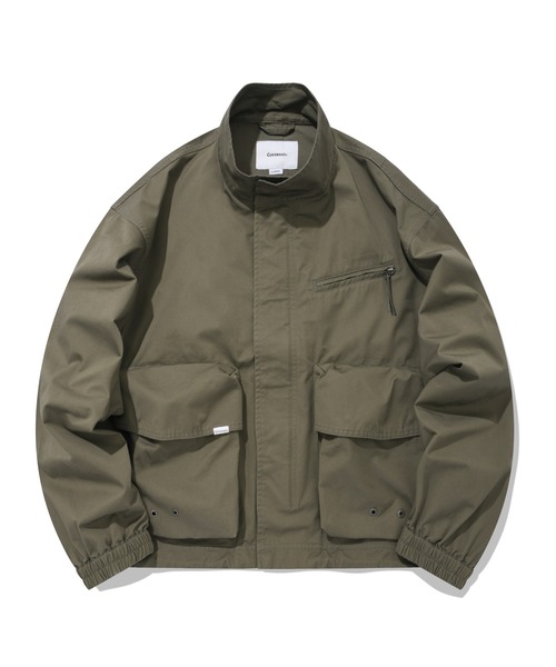 COVERNAT(カバーナット)の「【COVERNAT】M65 SHORT JACKET / カバーナット M65 ショート ミリタリー ジャケット(ミリタリージャケット・メンズ・ブラック/オリーブ・MEDIUM/LARGE)」の2枚目の写真