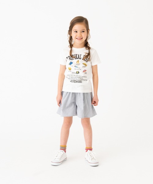 RUGGEDWORKS(ラゲッドワークス)の「《made in Japan》 転写プリント半袖TEE(Tシャツ/カットソー・キッズ・ブラウン/カーキ/グレー/ブルー/グリーン・100/130/120/140/110/90)」の9枚目の写真