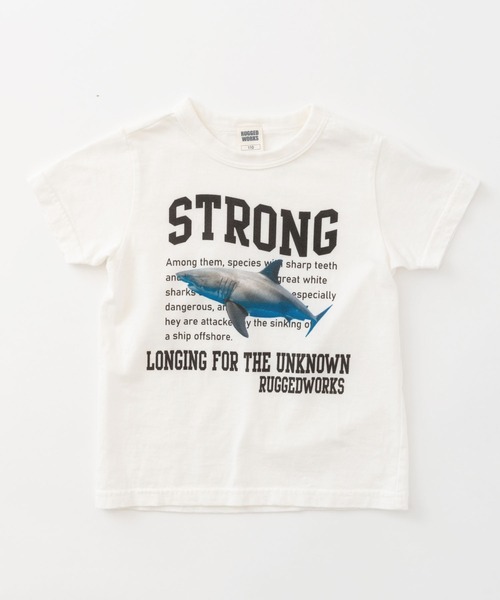 RUGGEDWORKS(ラゲッドワークス)の「《made in Japan》 転写プリント半袖TEE(Tシャツ/カットソー・キッズ・ブラウン/カーキ/グレー/ブルー/グリーン・100/130/120/140/110/90)」の13枚目の写真