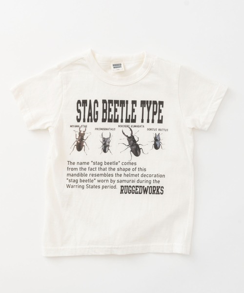 RUGGEDWORKS(ラゲッドワークス)の「《made in Japan》 転写プリント半袖TEE(Tシャツ/カットソー・キッズ・ブラウン/カーキ/グレー/ブルー/グリーン・100/130/120/140/110/90)」の20枚目の写真