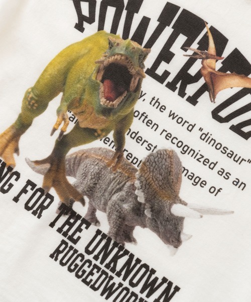 RUGGEDWORKS(ラゲッドワークス)の「《made in Japan》 転写プリント半袖TEE(Tシャツ/カットソー・キッズ・ブラウン/カーキ/グレー/ブルー/グリーン・100/130/120/140/110/90)」の18枚目の写真