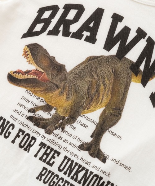 RUGGEDWORKS(ラゲッドワークス)の「《made in Japan》 転写プリント半袖TEE(Tシャツ/カットソー・キッズ・ブラウン/カーキ/グレー/ブルー/グリーン・100/130/120/140/110/90)」の11枚目の写真