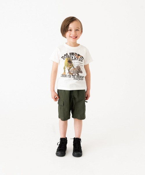 RUGGEDWORKS(ラゲッドワークス)の「《made in Japan》 転写プリント半袖TEE(Tシャツ/カットソー・キッズ・ブラウン/カーキ/グレー/ブルー/グリーン・100/130/120/140/110/90)」の22枚目の写真