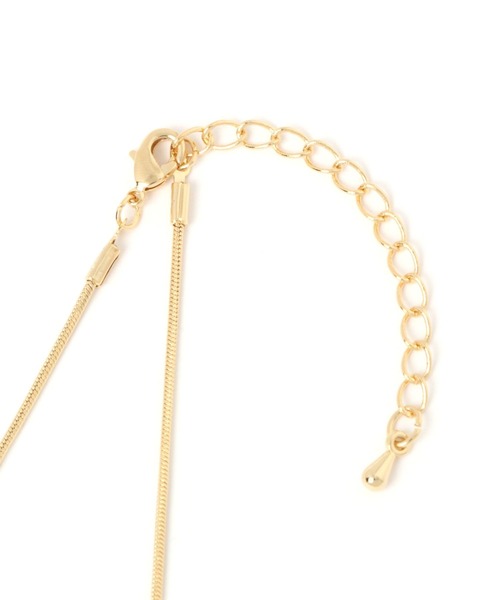 LEPSIM（レプシィム）の「ワントップネックレス　275251（ネックレス・レディース・シルバー/ゴールド系その他/ゴールド系その他2・ONE SIZE）」の5枚目の写真