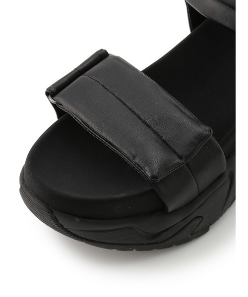 emmi(エミ)の「【emmi original】Vibramソールサンダル(サンダル・レディース・ブラック・23cm/24cm/25cm)」の12枚目の写真